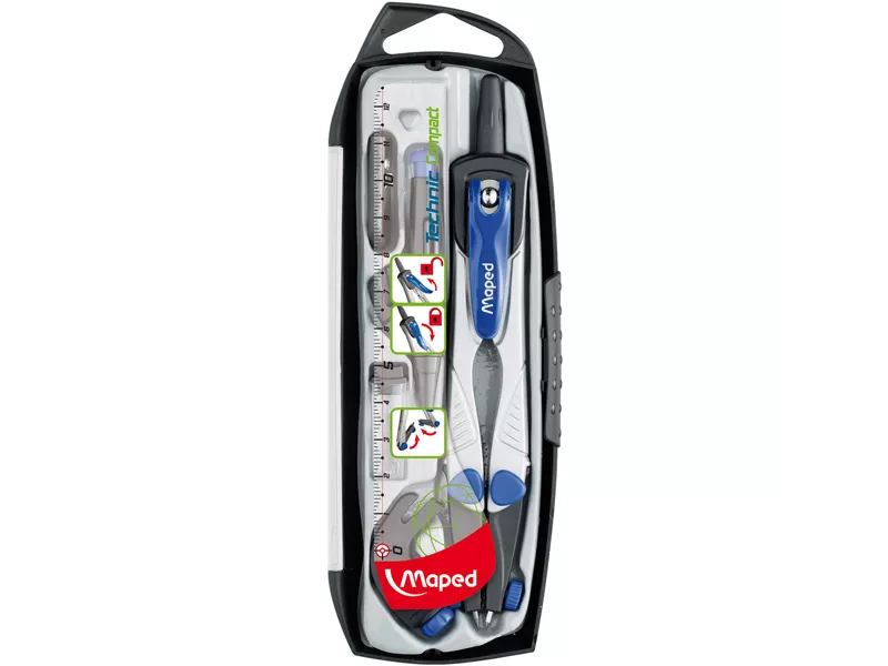 Compasso Tecnich Compact Maped - 538705 (Argento)
