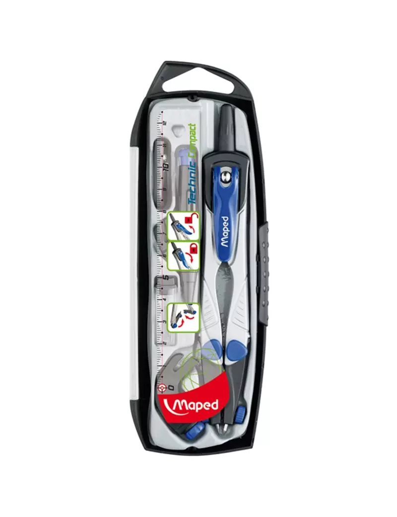 Compasso Tecnich Compact Maped - 538705 (Argento) Compasso Tecnich Compact Maped - 538705 (Argento)