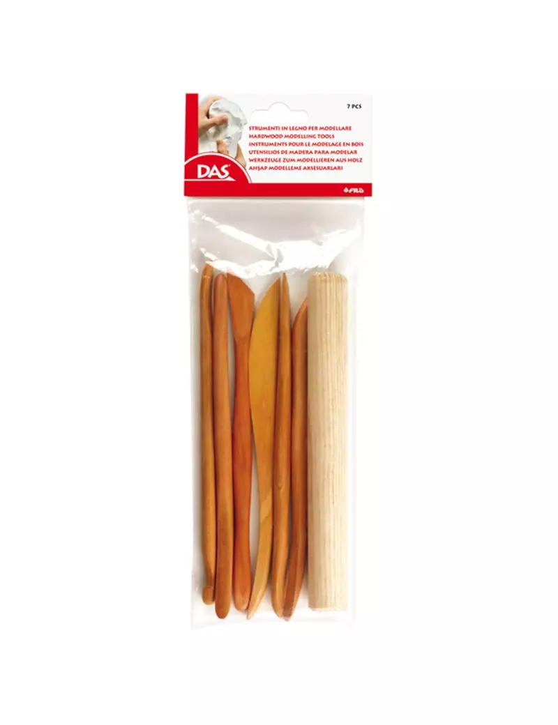 Spatole in Legno DAS Fila - 688500 (Conf. 7) Spatole in Legno DAS Fila - 688500 (Conf. 7)