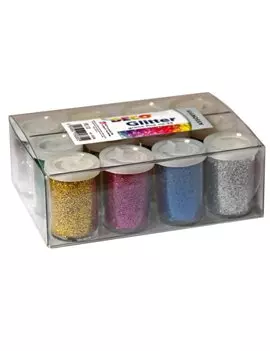 Glitter Grana Fine Deco CWR - 25 ml - 05330 (Assortiti Conf. 12)