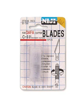 Lame di Ricambio per Cutter Hobby Knife Lebez - B-56 (Conf. 5)
