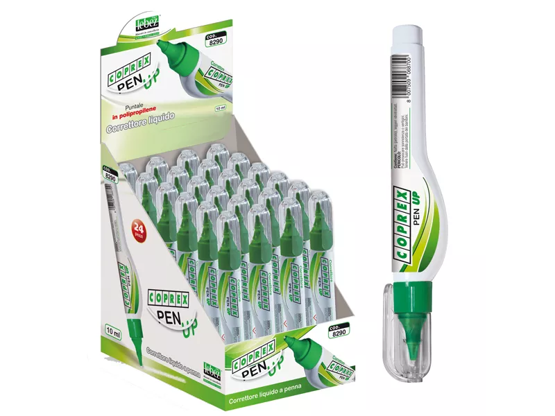 Correttore Liquido a Penna Coprex Pen Lebez - 10 ml - 8290 (Bianco Conf. 24)
