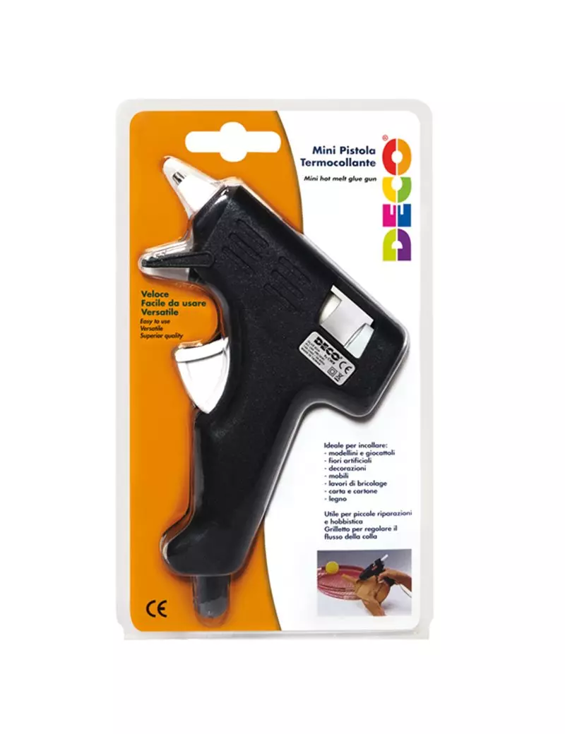 Pistola per Colla a Caldo CWR - 20 W - TG02M (Nero e Bianco) Pistola per Colla a Caldo CWR - 20 W - TG02M (Nero e Bianco)