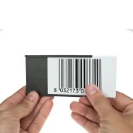 Porta Etichette Magnetico Markin - Con Etichetta - 30x100 mm - Y230CP10030 (Grigio Conf. 20)