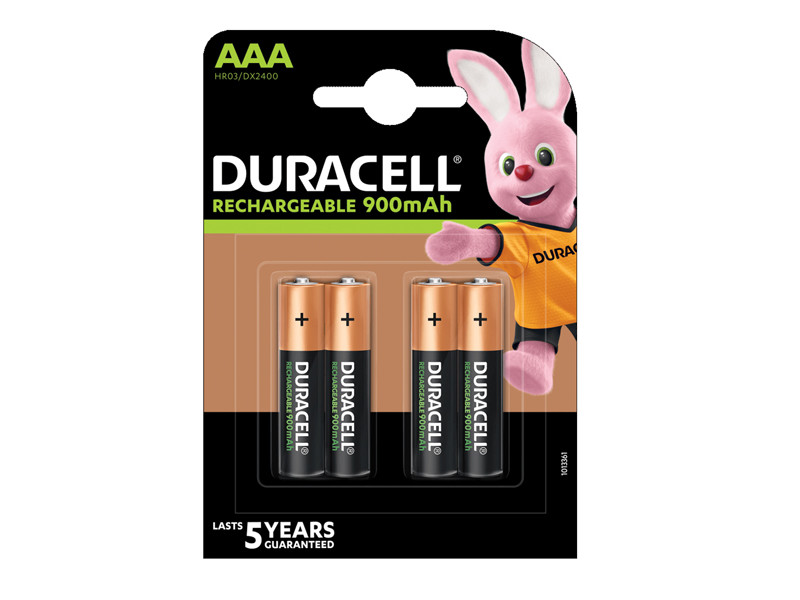 Pile Ricaricabili Duracell Plus - Ministilo AAA - 81364755 (Conf. 4) Pile Ricaricabili Duracell Plus - Ministilo AAA - 81364755 (Conf. 4)