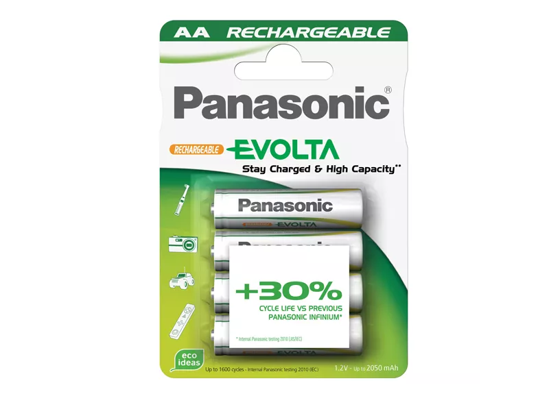 Pile Ricaricabili Infinium Panasonic - Stilo AA - C307016 (Conf. 4) Pile Ricaricabili Infinium Panasonic - Stilo AA - C307016 (Conf. 4)