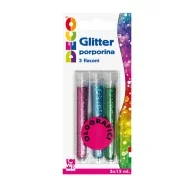 Glitter Grana Fine Deco CWR - 12 ml - 11592 (Assortiti Olografici Conf. 3)