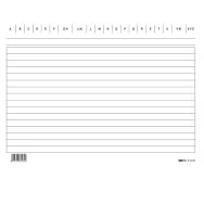 Schede in Cartoncino Rigate Edipro - 21x15 cm - E3246BL (Conf. 100)