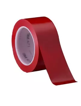 Nastro Adesivo Vinilico 471 Scotch 3M - 50 mm x 33 m - 82642 (Rosso)