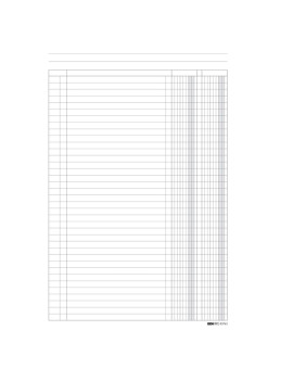 Registro a 2 Colonne Edipro - 24x31 cm - 100 Pagine - E2763