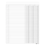 Registro a 3 Colonne Edipro - 24x31 cm - 100 Pagine - E2769