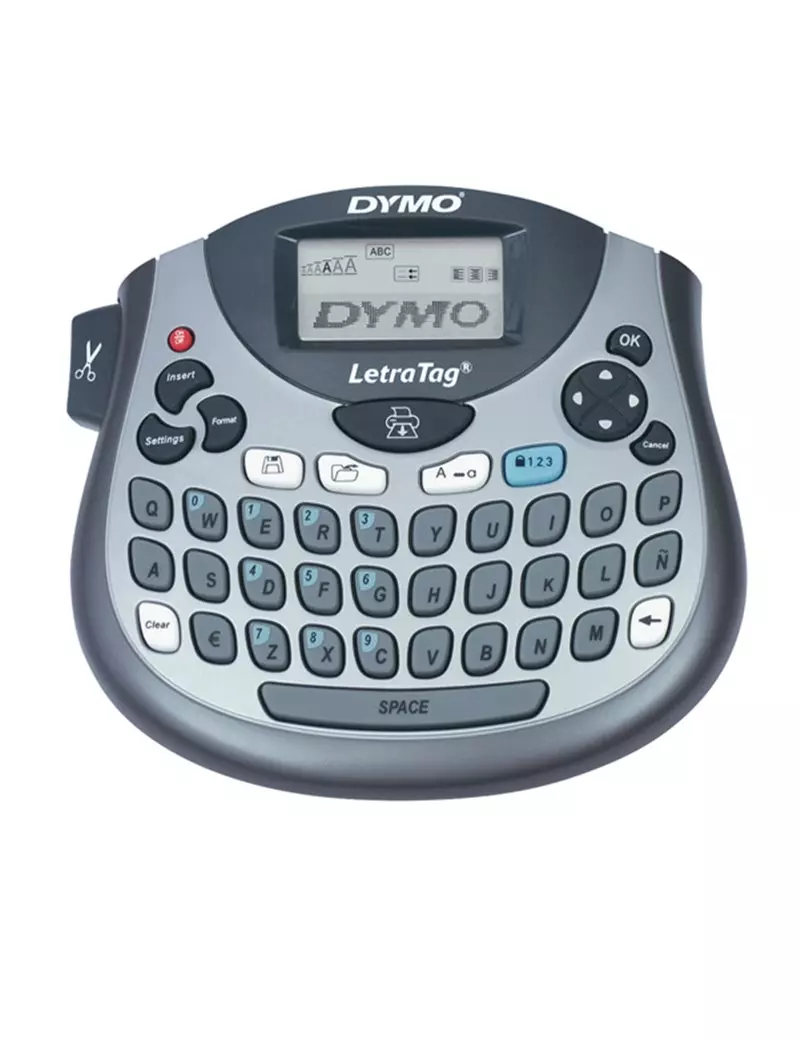 Etichettatrice Dymo LetraTag LT-100T - 2174593 (Grigio) Etichettatrice Dymo LetraTag LT-100T - 2174593 (Grigio)