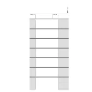 Blocco Comande a 7 Tagliandi Edipro - 25/25 Copie Autoricalcanti - 10x22 cm - E9117 (Conf. 20)