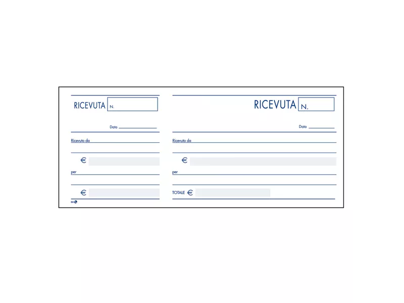 Blocco Ricevute Generiche Madre/Figlia Edipro - 11x21 cm - 100 Fogli - 0100088 (Conf. 5) Blocco Ricevute Generiche Madre/Figlia Edipro - 11x21 cm - 100 Fogli - 0100088 (Conf. 5)