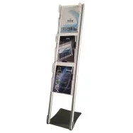 Espositore da Terra Vision Ice Tecnostyl - 132 cm - VS03 (Trasparente)