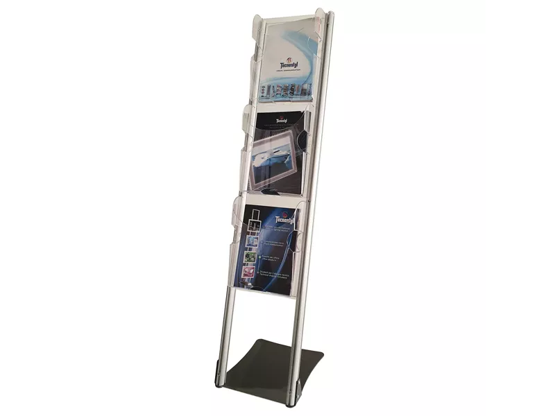 Espositore da Terra Vision Ice Tecnostyl - 132 cm - VS03 (Trasparente)