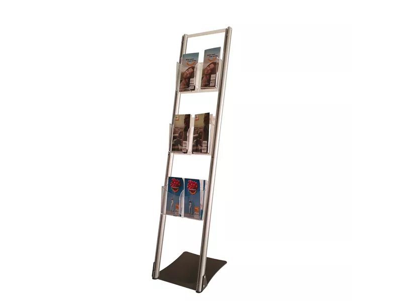 Espositore da Terra Vision Ice Tecnostyl - 132 cm - VS04 (Trasparente)