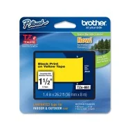 Nastro Originale Brother TZe-661 - 36 mm x 8 m - Laminato (Nero su Giallo)