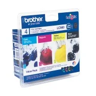 Multipack Cartucce Originali Brother LC-980VP (Nero e Colori Conf. 4)