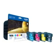Multipack Cartucce Originali Brother LC-1100VALBP (Nero e Colori Conf. 4)