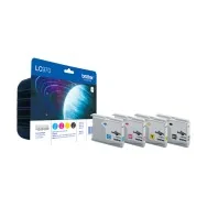 Multipack Cartucce Originali Brother LC-970VALBP (Nero e Colori Conf. 4)