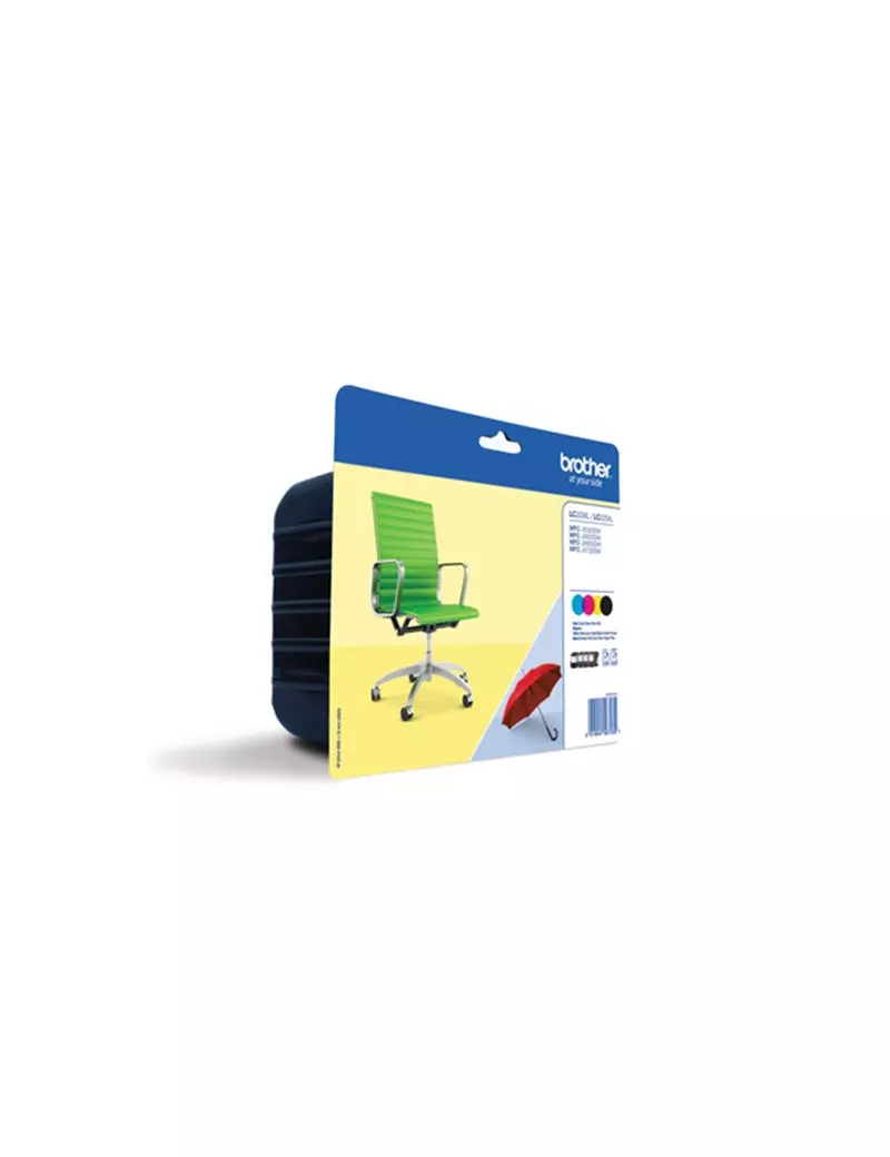 Multipack Cartucce Originali Brother LC-229XLVALBP (Nero e Colori XL Conf. 4) Multipack Cartucce Originali Brother LC-229XLVALBP (Nero e Colori XL Conf. 4)