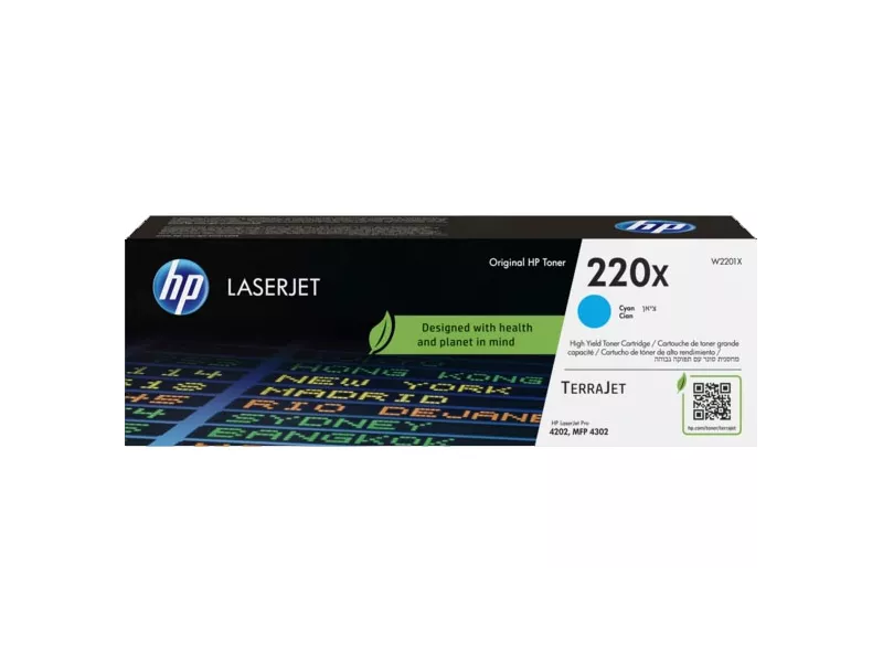 Toner Originale HP W2201X 220X (Ciano 5500 pagine)