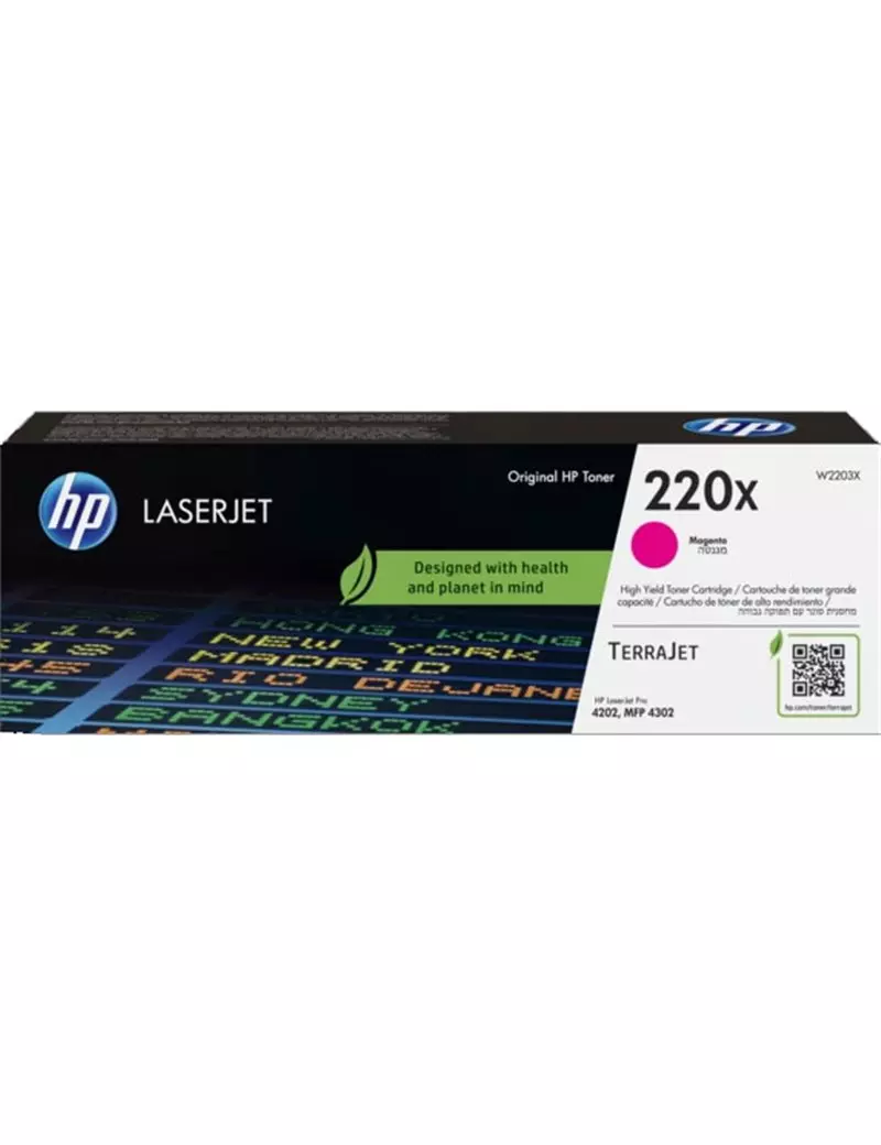 Toner Originale HP W2203X 220X (Magenta 5500 pagine)