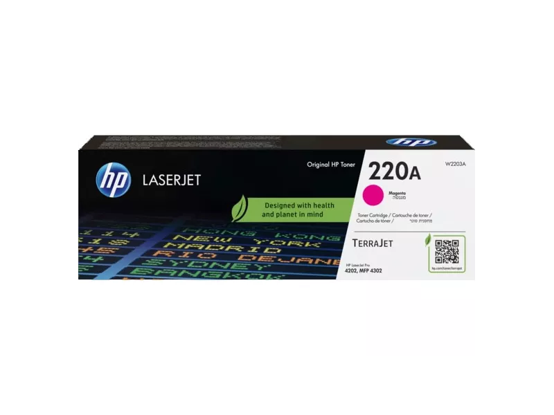 Toner Originale HP W2203A 220A (Magenta 1800 pagine) Toner Originale HP W2203A 220A (Magenta 1800 pagine)