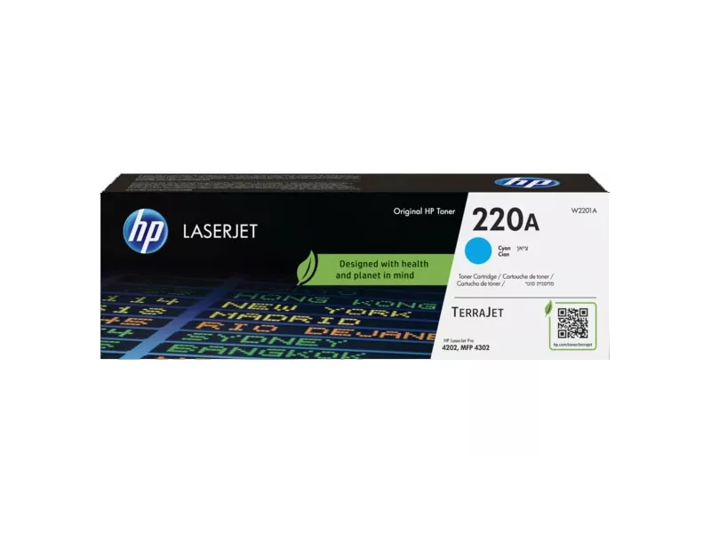 Toner Originale HP W2201A 220A (Ciano 1800 pagine)