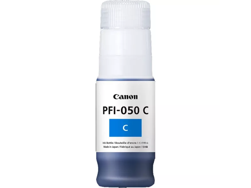 Inchiostro Originale Canon PFI-050c 5699C001 (Ciano 70 ml)