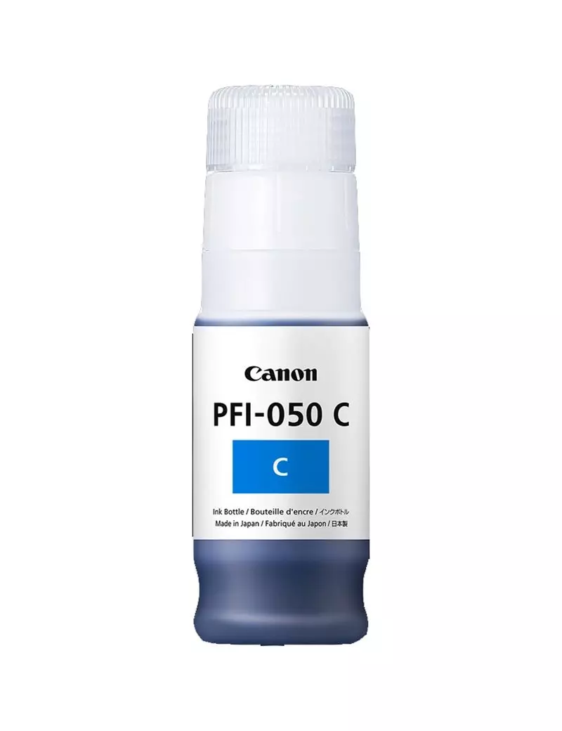 Inchiostro Originale Canon PFI-050c 5699C001 (Ciano 70 ml)