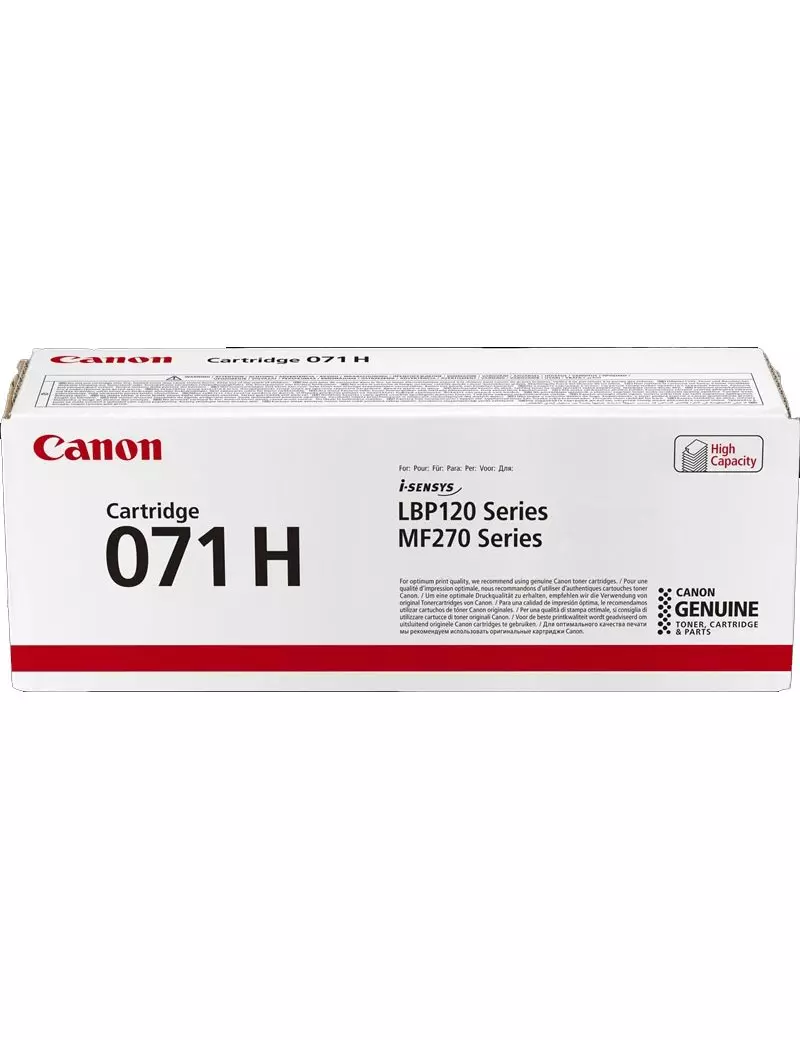 Toner Originale Canon 071h 5646C002 (Nero 2500 pagine)