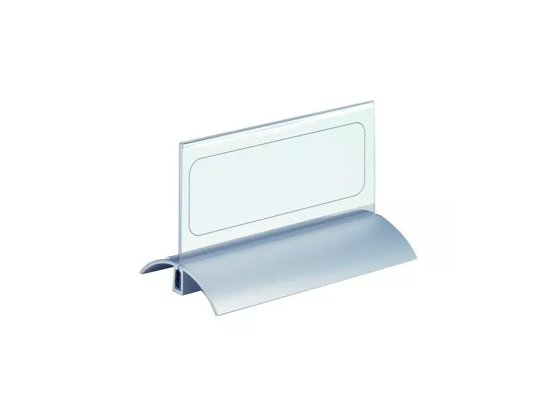 Portanome da Tavolo Desk Presenter De Luxe Durable - 6,1x15 cm (Trasparente Conf. 2) Portanome da Tavolo Desk Presenter De Luxe Durable - 6,1x15 cm (Trasparente Conf. 2)