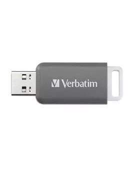 Pen Drive V Databar Verbatim - USB 2.0 - 128GB - 49456 (Grigio)