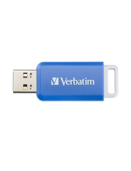Pen Drive V Databar Verbatim - USB 2.0 - 64GB - 49455 (Blu)