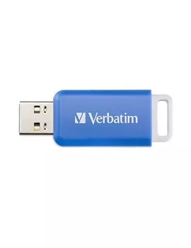 Pen Drive V Databar Verbatim - USB 2.0 - 64GB - 49455 (Blu)