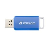 Pen Drive V Databar Verbatim - USB 2.0 - 64GB - 49455 (Blu)