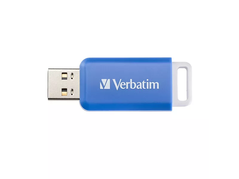 Pen Drive V Databar Verbatim - USB 2.0 - 64GB - 49455 (Blu)