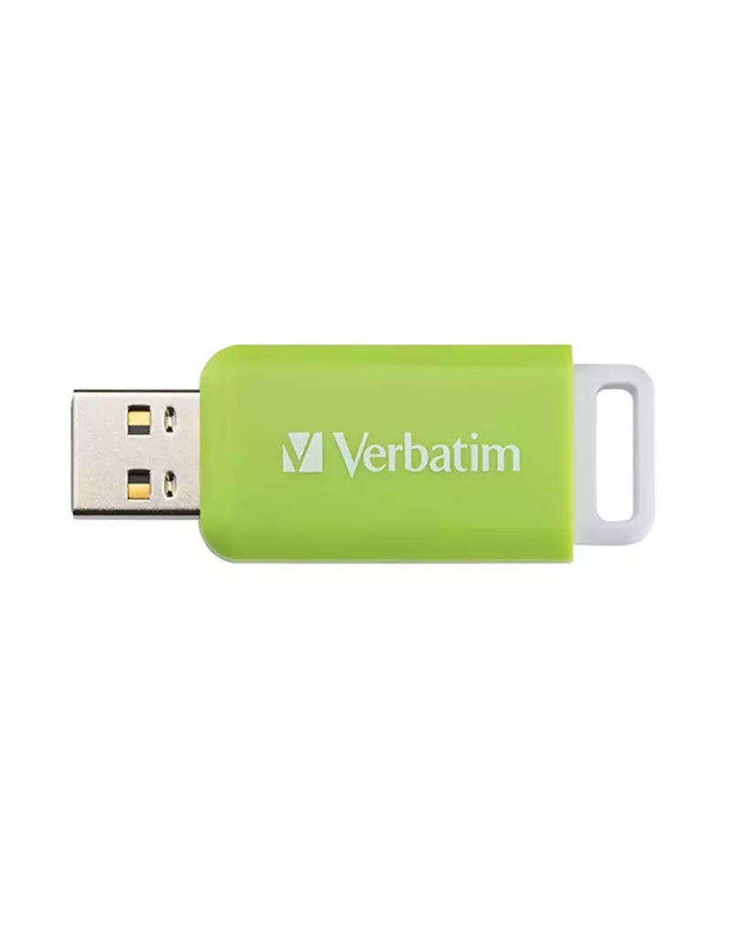 Pen Drive V Databar Verbatim - USB 2.0 - 32GB - 49454 (Verde) Pen Drive V Databar Verbatim - USB 2.0 - 32GB - 49454 (Verde)
