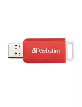 Pen Drive V Databar Verbatim - USB 2.0 - 16GB - 49453 (Rosso)