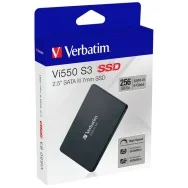 Hard Disk Interno Vi550 Verbatim - 2,5 Pollici - SATA III - SSD - 256GB - 49351 (Nero)