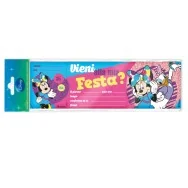 Blocchetto Biglietti Invito Festa Rex Sadoch - Minnie Disney - WYASSMIN (Assortiti Conf. 100)