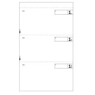 Blocco Comande a 3 Tagliandi Edipro - 9,9x17 cm - 25/25 Fogli Autoricalcanti - E5917 (Conf. 20)