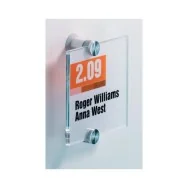 Targa Crystal Sign Durable - 10,5x10,5 cm - 4820-19 (Trasparente)