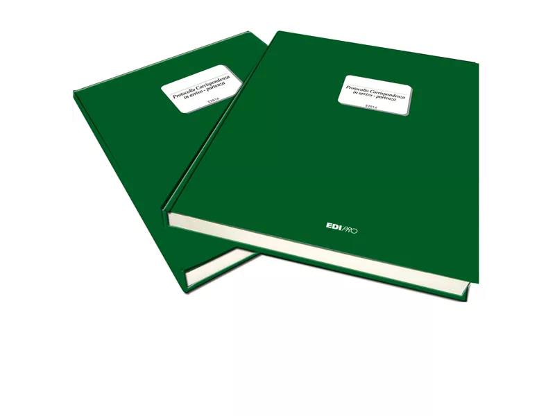 Registro Corrispondenza Arrivo/Partenza Edipro - 24,5x31 cm - 300 Pagine - E2817