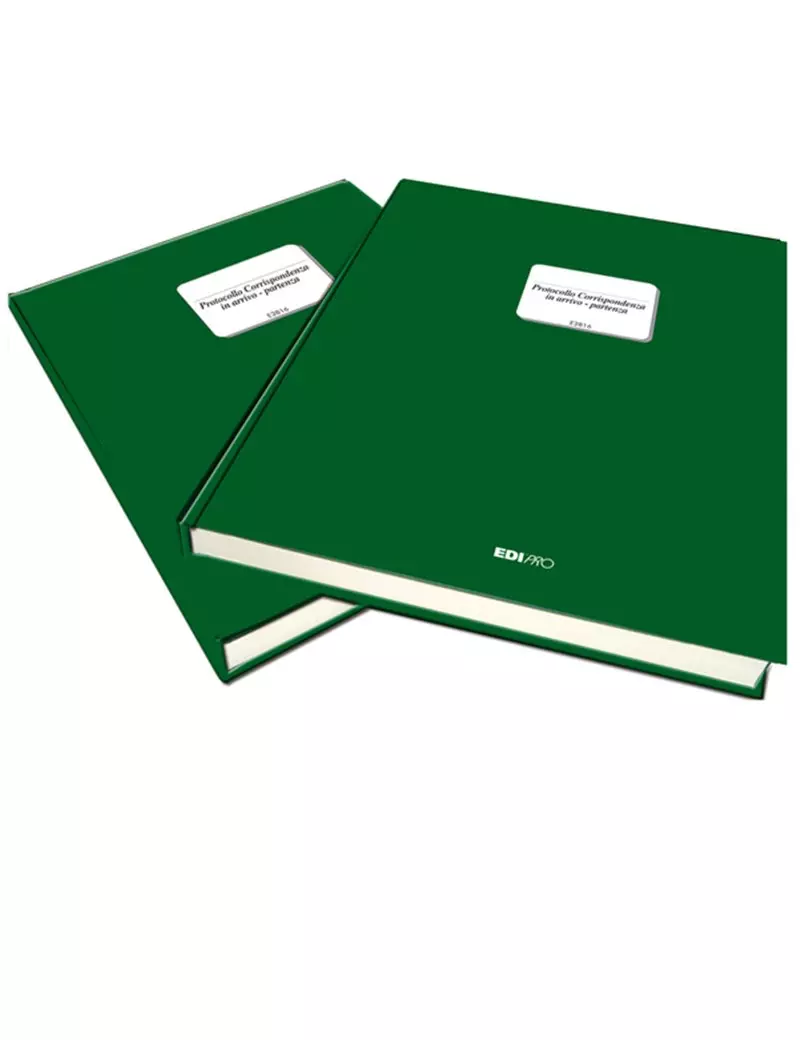 Registro Corrispondenza Arrivo/Partenza Edipro - 24,5x31 cm - 300 Pagine - E2817 Registro Corrispondenza Arrivo/Partenza Edipro - 24,5x31 cm - 300 Pagine - E2817