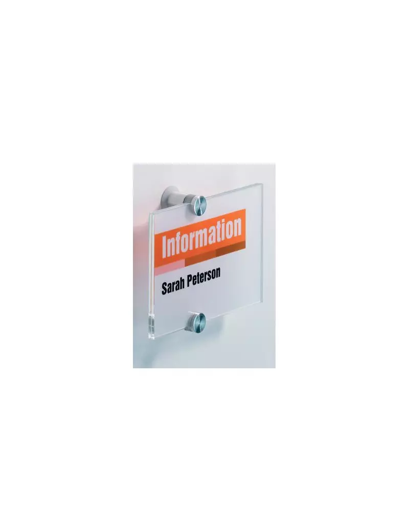 Targa Crystal Sign Durable - 14,8x10,5 cm - 4821-19 (Trasparente) Targa Crystal Sign Durable - 14,8x10,5 cm - 4821-19 (Trasparente)