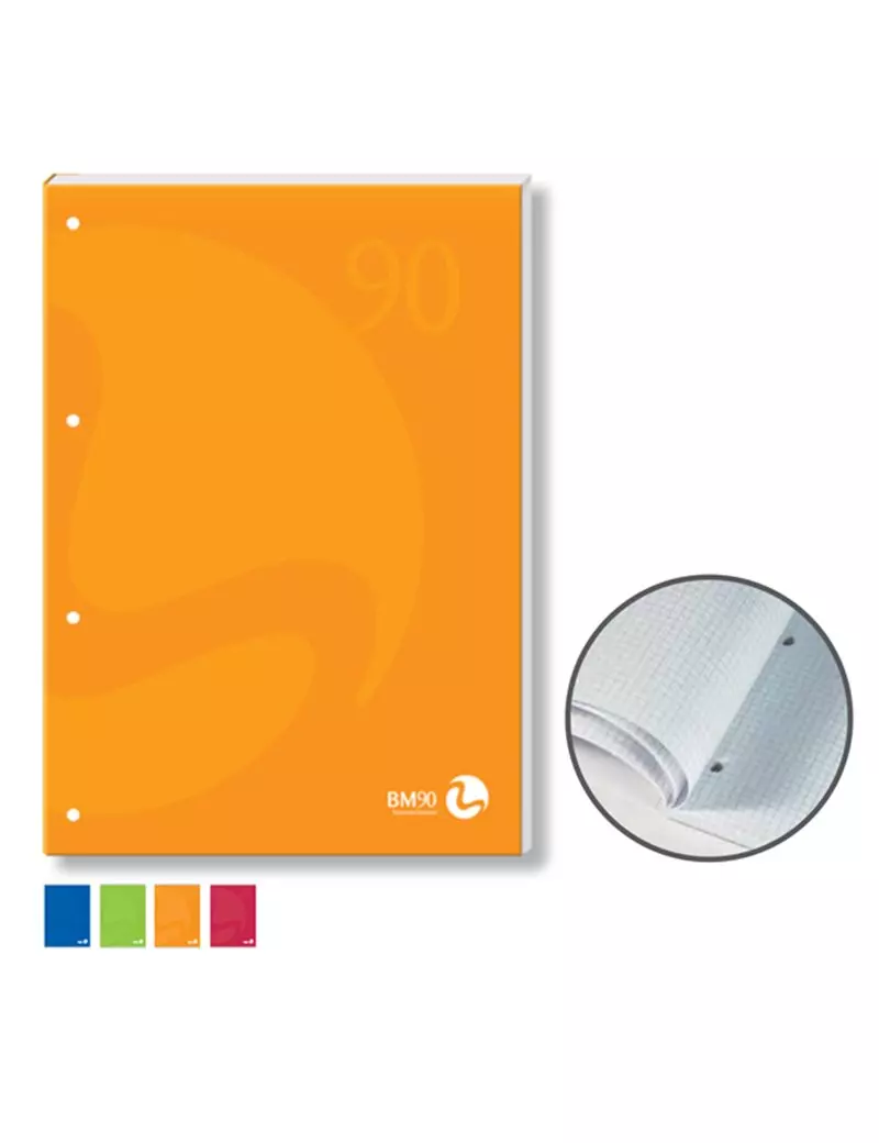 Blocco Collato 90 BM - A4 - 90 g - 1 Rigo senza Margini - 50 Fogli - 0100227 (Conf. 10) Blocco Collato 90 BM - A4 - 90 g - 1 Rigo senza Margini - 50 Fogli - 0100227 (Conf. 10)