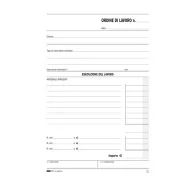 Blocco Ordine di Lavoro Edipro - 15x23 cm - 50/50 Fogli Autoricalcanti - E5663A
